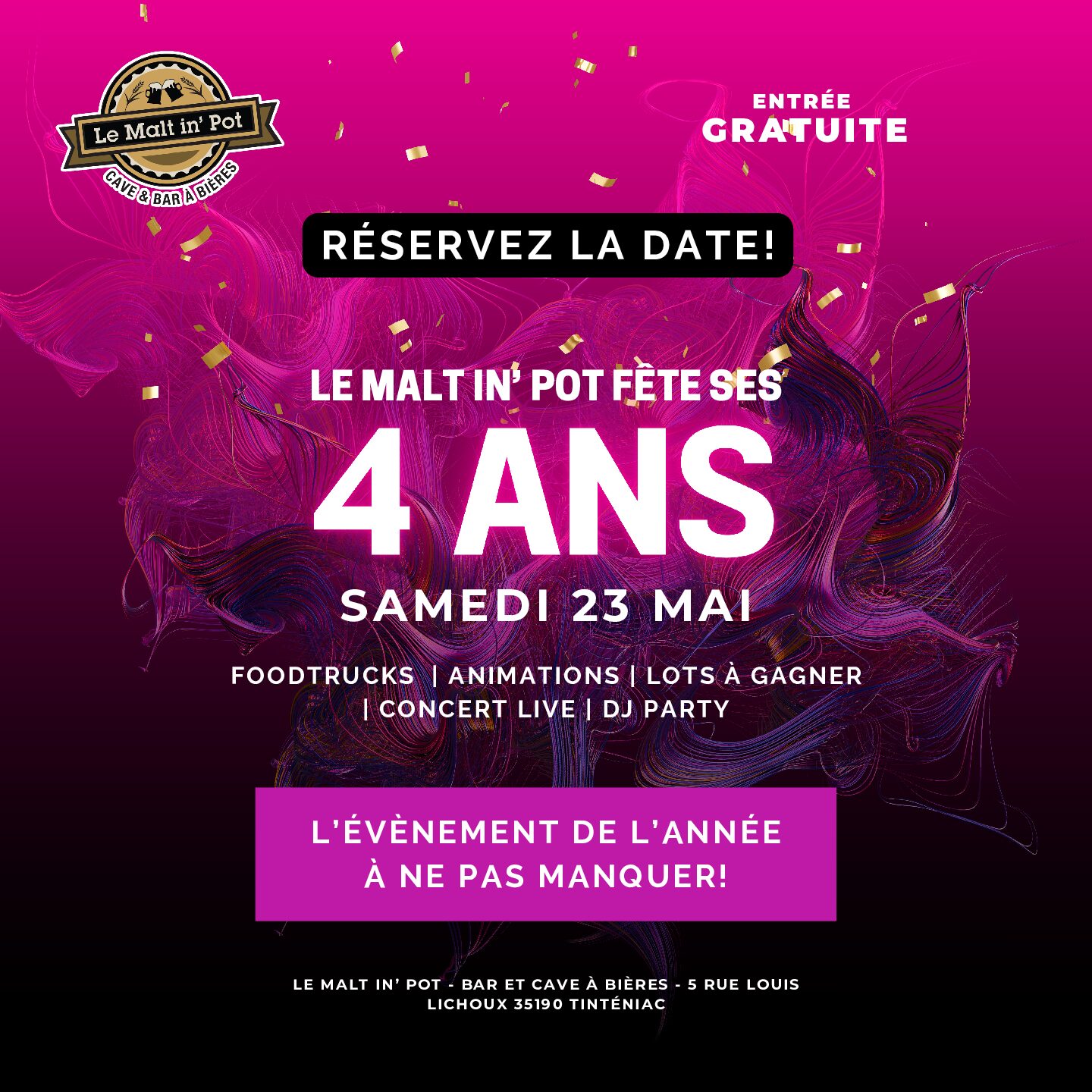 Subsonic Unplugged<br />
Le Malt in' Pot