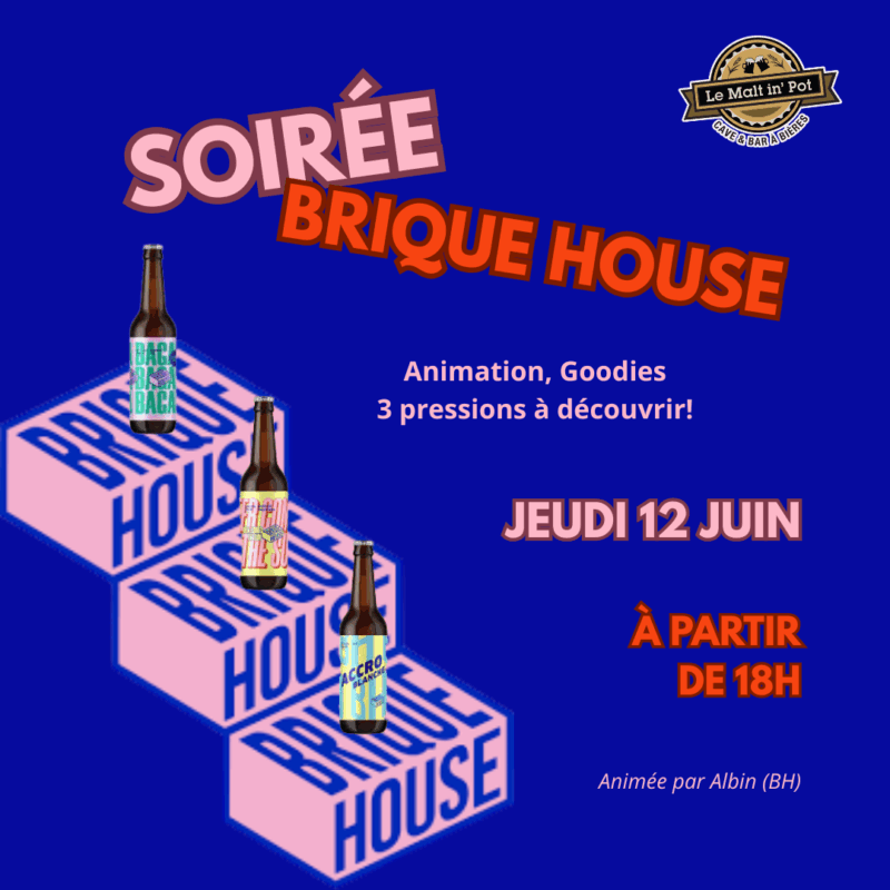 Evenement Brique House (Publication Instagram) Subsonic Unplugged<br />
Le Malt in' Pot