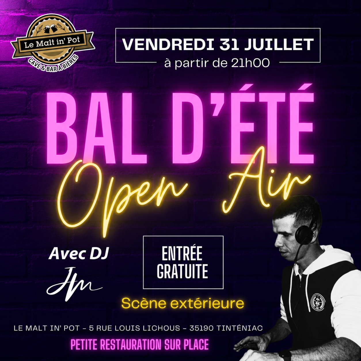 Subsonic Unplugged<br />
Le Malt in' Pot