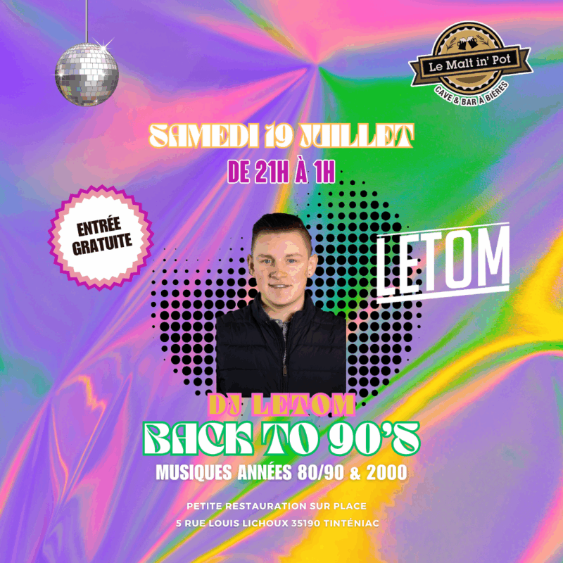année 80 (Publication Instagram) Subsonic Unplugged<br />
Le Malt in' Pot