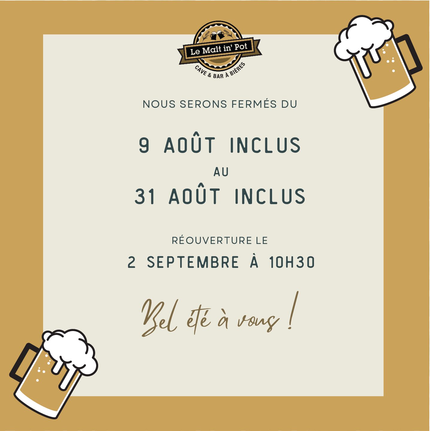 vacance Subsonic Unplugged<br />
Le Malt in' Pot